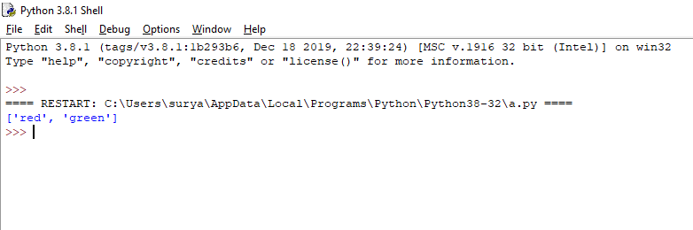 Array In Python